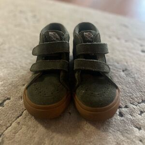 Vans Kids Olive Green Sneakers